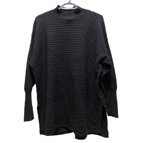 𝅺max Studio Black Pullover Long Sleeves Sweater size 2X - Picture 1 of 5